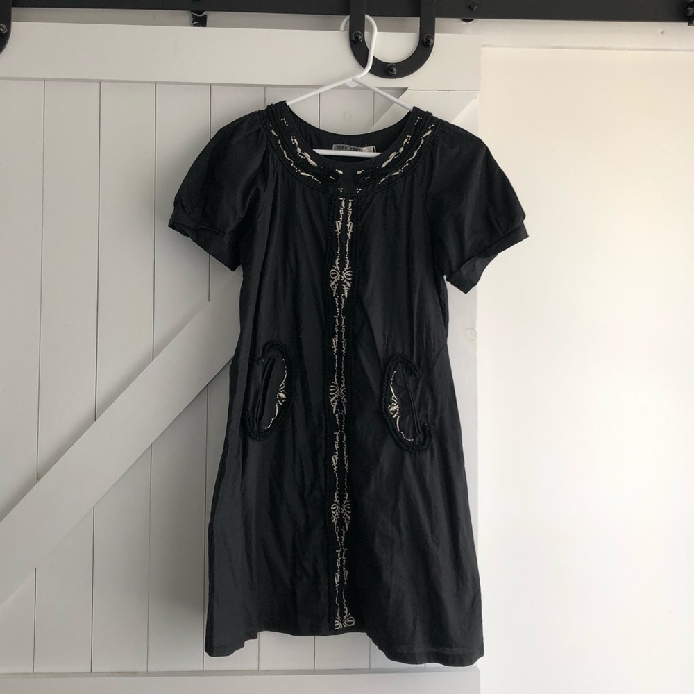 Cotton embroidered dress